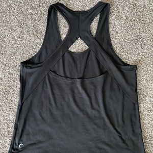 Zyia Black Vented Open Back Tank RC